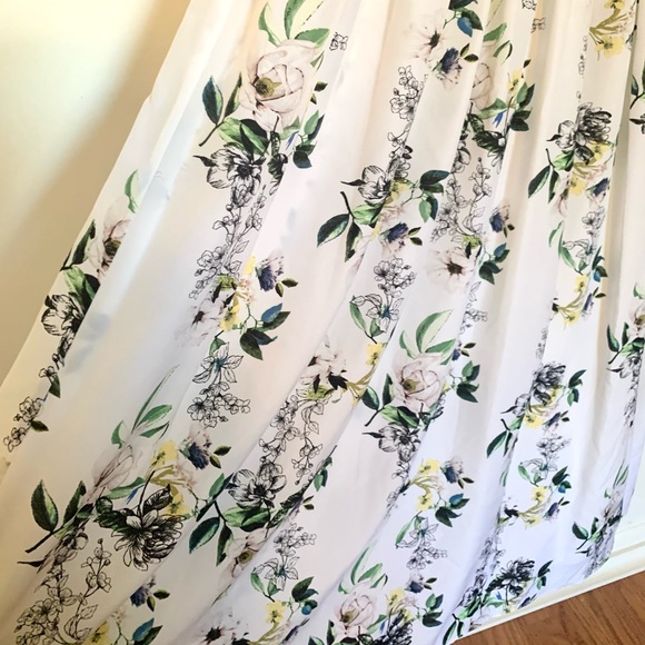 ✨HP✨Tahari Floral Dress with Lace Overlay - Picture 2 of 4